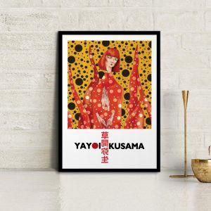 Αφίσα Έκθεσης Yayoi Kusama portrait