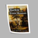 Αφίσα Έκθεσης Bansky vs Bristol Museum I, αφίσα, κάδρο