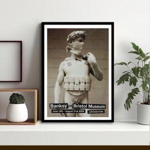 Exhibition poster, Bansky vs Bristol Museum III