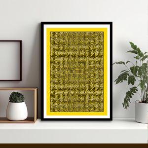 The shining, αφίσα, κάδρο