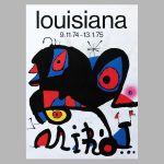 Αφίσα Έκθεσης Miro in Louisiana, αφίσα, κάδρο