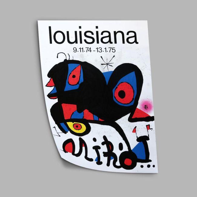 Αφίσα Έκθεσης Miro in Louisiana, αφίσα, κάδρο