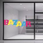 Αυτοκόλλητο Εκπτώσεων Bazaar, art 1