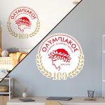 Wall stickers FC Olympiakos OSFP 100 xronia