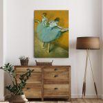 Canvas print Dancers at the bar, Degas Edgar