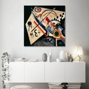 Canvas print White cross, Kandinsky W.