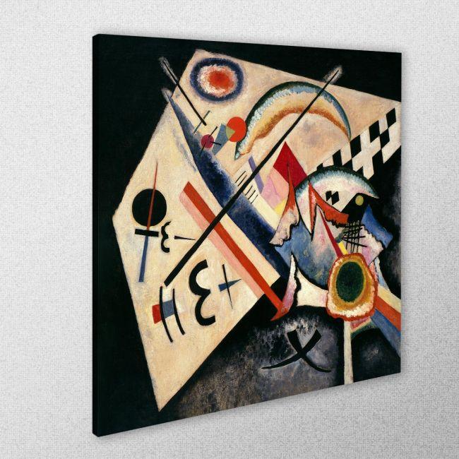 Canvas print White cross, Kandinsky W.