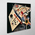 Canvas print White cross, Kandinsky W.