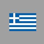 Αυτοκόλλητο αυτοκινήτου Ελληνική σημαία