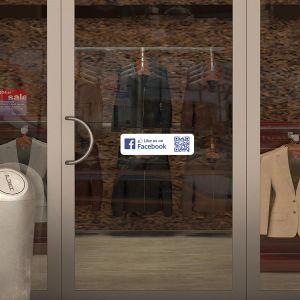 Shop window Mega Sale Sticker