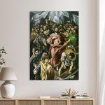 Canvas print Christ Apocalipsis, El Greco