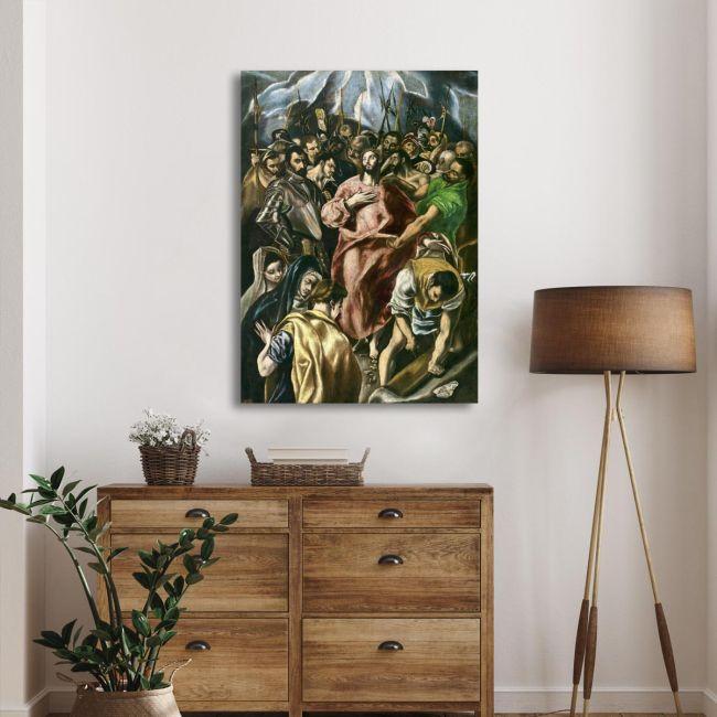 Canvas print Christ Apocalipsis, El Greco