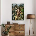 Canvas print Christ Apocalipsis, El Greco