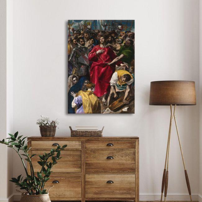 Canvas print Christ Apocalipsis remastered, El Greco