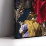 Canvas print Christ Apocalipsis remastered, El Greco
