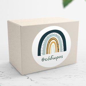 Sticker label Balloon bear, nostalgy 2