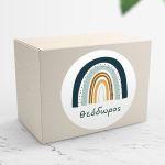 Sticker label Balloon bear, nostalgy