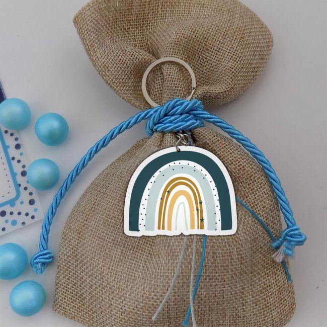 Wooden figure printed rainbow nordic 3