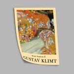 Water serpents II (detail), Klimt, poster