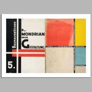 Exhibition Poster Bauhaus, Mondrian 2