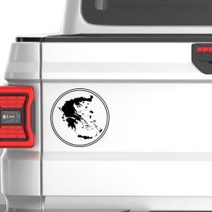 Car sticker Greece 2