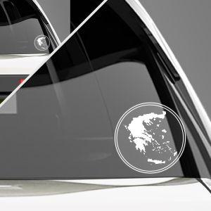 Αυτοκόλλητο αυτοκινήτου Greece Sticker