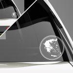 Car sticker Greece