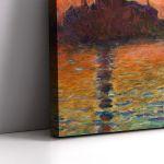Πίνακας ζωγραφικής Sunset in Venice, Monet C.
