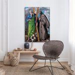 Canvas print St. Andrew and St. Francis, El Greco