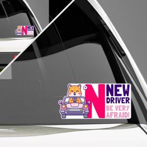 Car sticker N for No Mercy