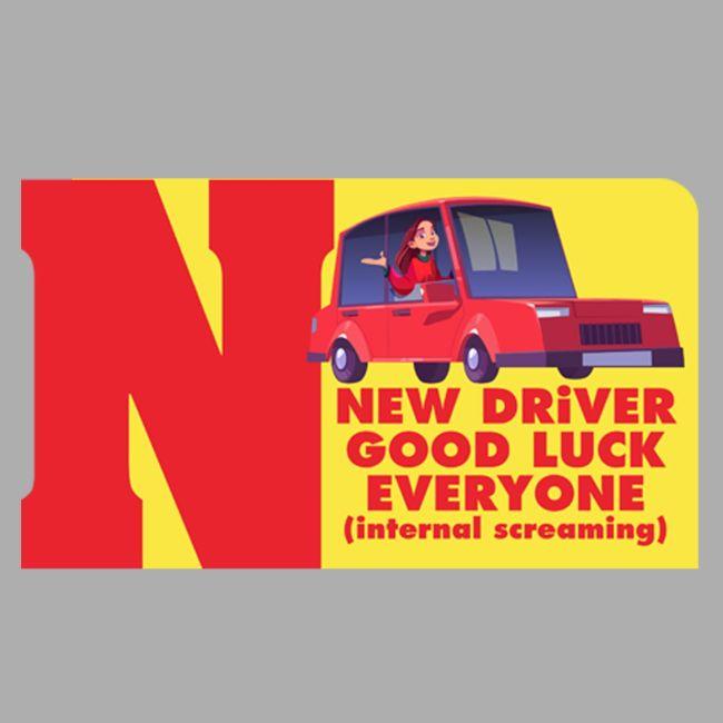 Car sticker Good Luck Everyone