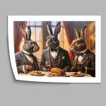 Rabbit Gentleman, poster