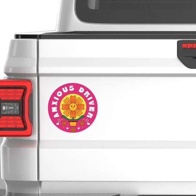Car sticker Nervous Driver