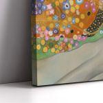 Canvas print Water serpents II detail, Klimt Gustav