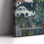 Canvas print Houses at Unterach, Klimt Gustav