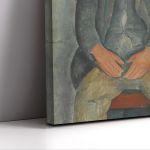 Canvas print Young peasant, Amedeo Modigliani
