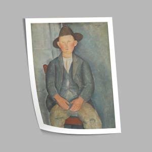 Young peasant, Modigliani A, Poster 2