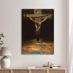 Canvas print Christ of St.John on the cross, Dali Salvador