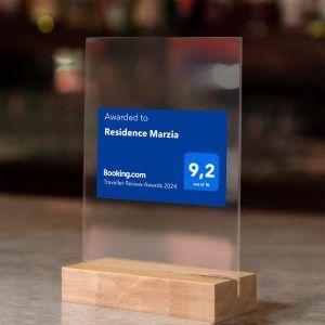 Sign plexiglass transparent, Booking awards