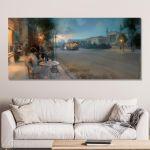 Canvas print Guernica coloured I reart (original Picasso P.)