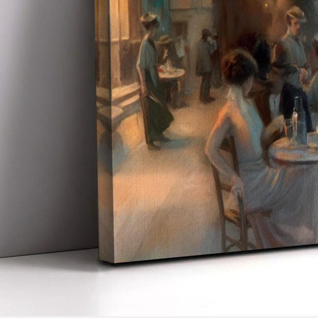 Canvas print Guernica coloured I reart (original Picasso P.)