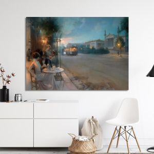 Canvas print Panepistimiou 1899 reart (original Mathiopoulos P.)