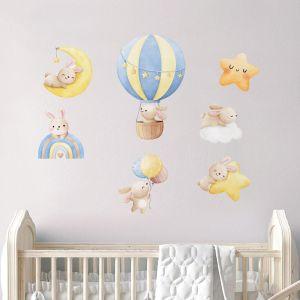 Kids wall stickers Rainbow Watercolor