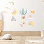 Kids wall stickers Rainbow Watercolor