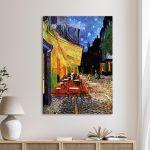 Canvas print The cafe terrace, Vincent van Gogh