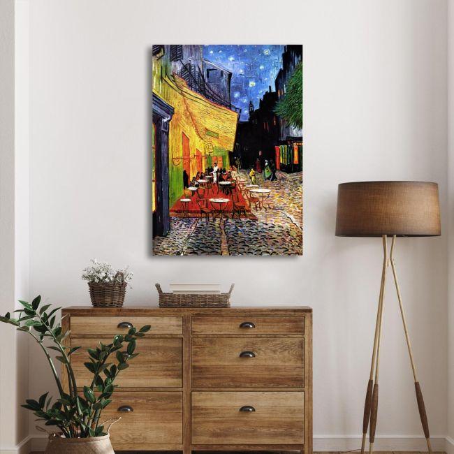 Canvas print The cafe terrace, Vincent van Gogh