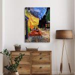 Canvas print The cafe terrace, Vincent van Gogh