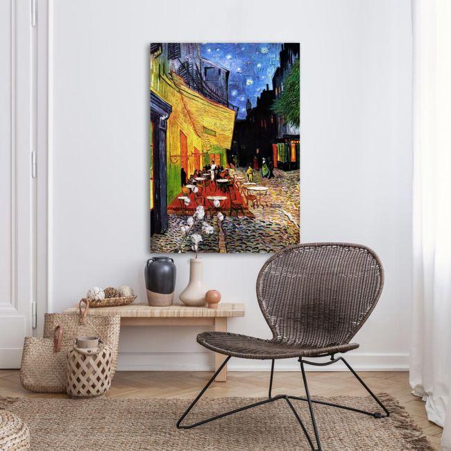 Canvas print The cafe terrace, Vincent van Gogh