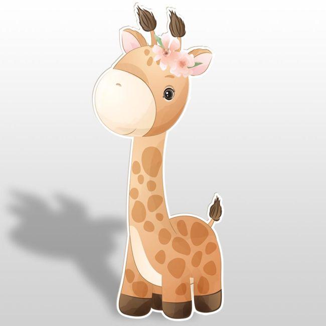 Giraffe baby girl figure large dimesions