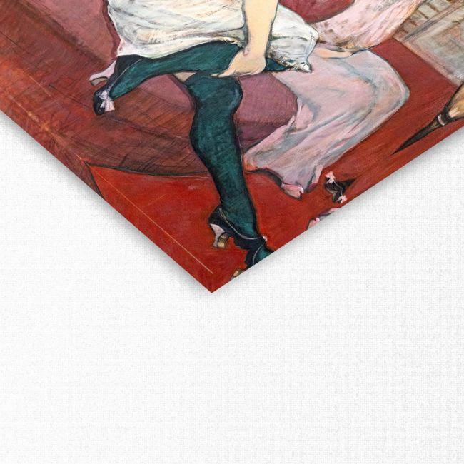 Πίνακας ζωγραφικής The salon in the Rue des Moulins, Lautrec